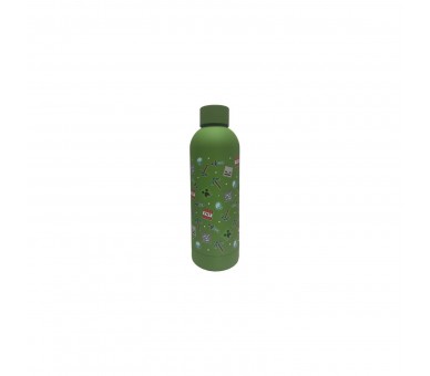 Botella Acero Inoxidable Minecraft 500Ml