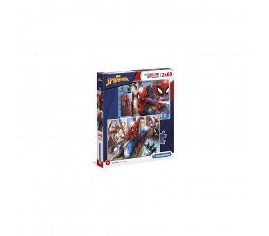Puzzle Spiderman Marvel 2X60Pzs