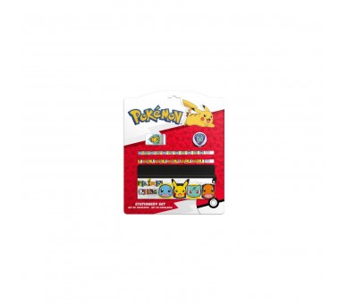 Set Papeleria Pokemon