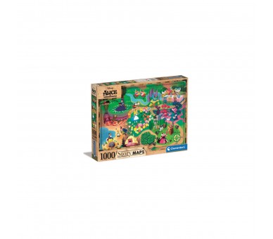 Puzzle Alicia En El Pais De Las Maravillas Disney 1000Pzs