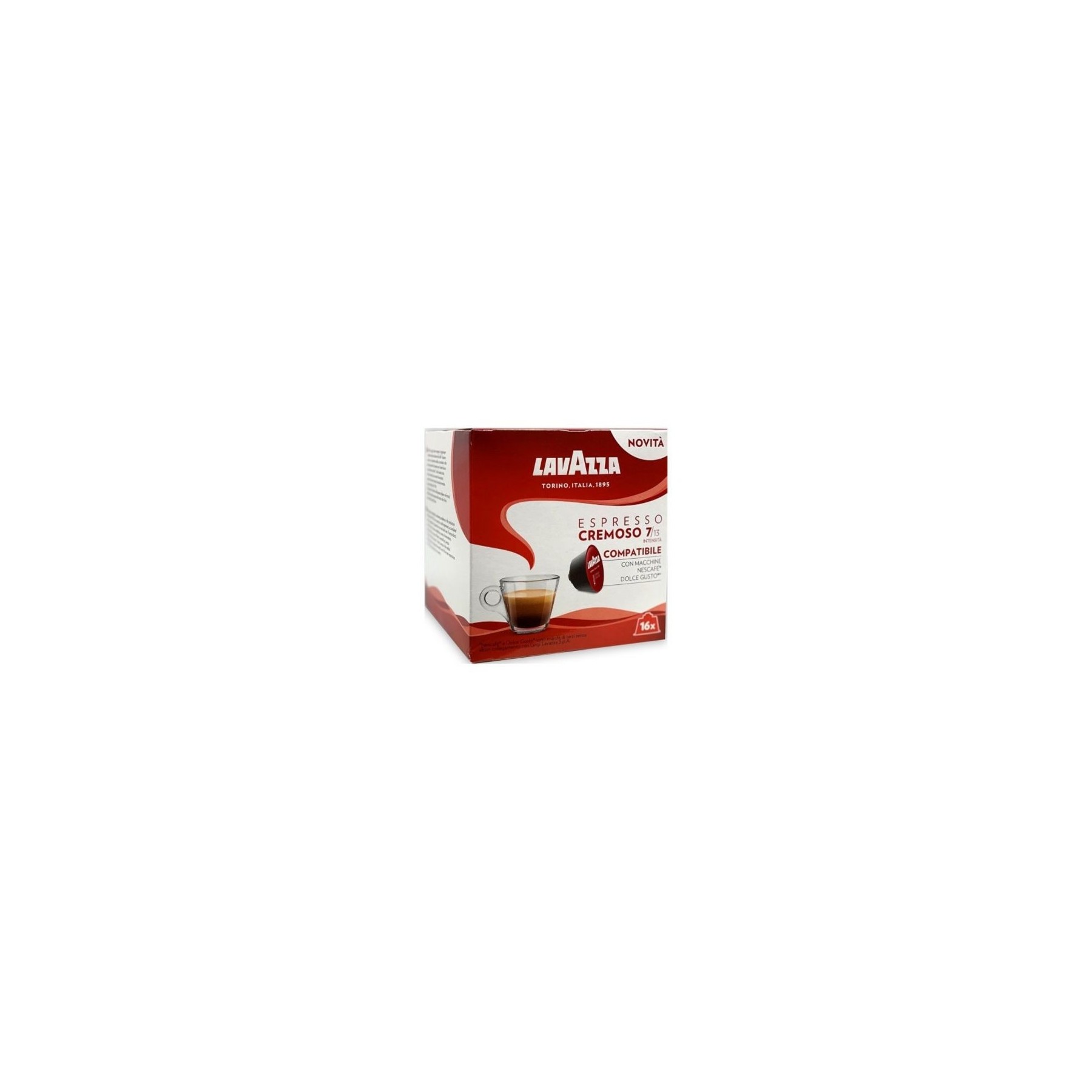 Cápsula Lavazza Espresso Cremoso Para Cafeteras Dolce Gusto/