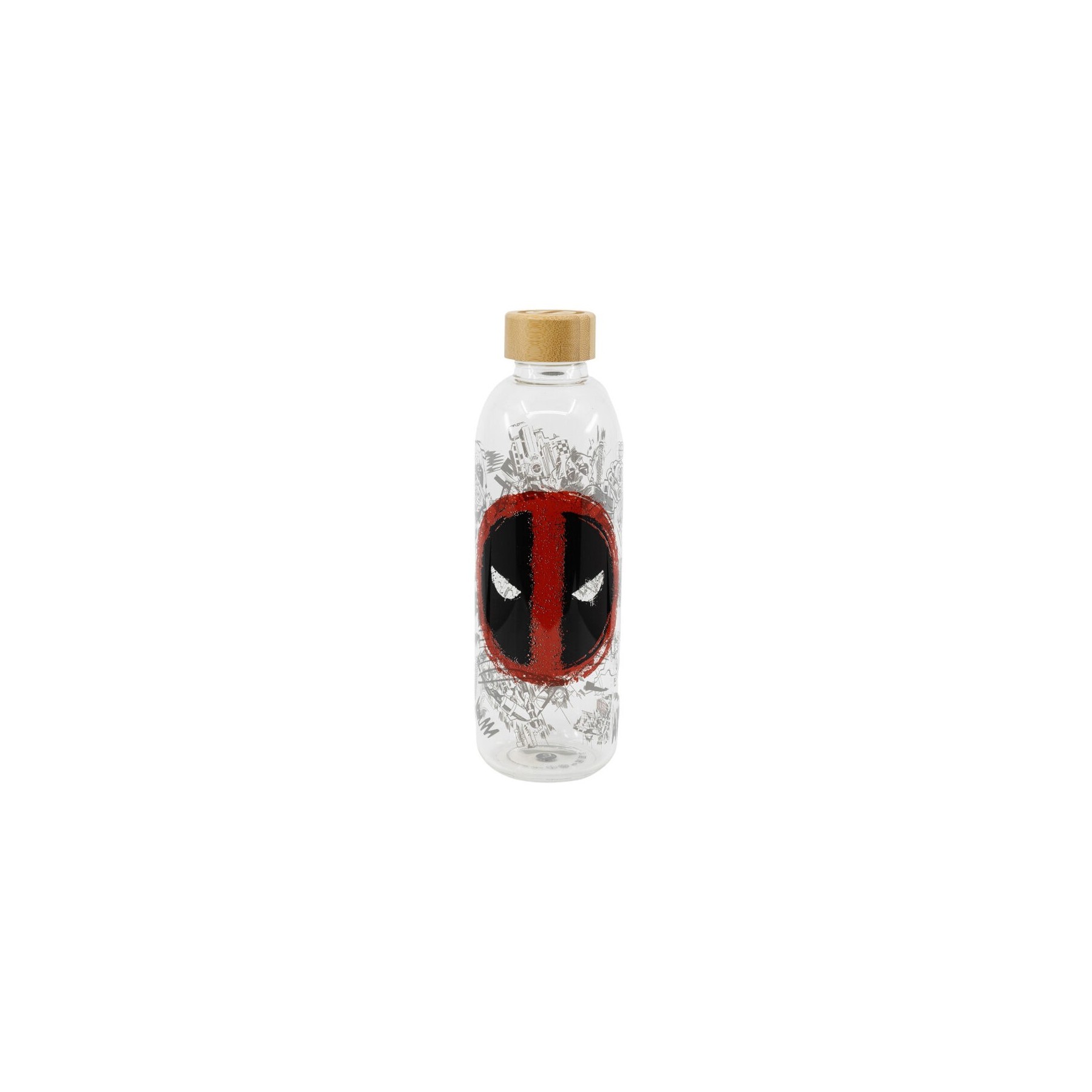 Botella Cristal Deadpool Marvel 1030Ml
