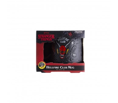 Taza Con Relieve Paladone Stranger Things Hellfire Club