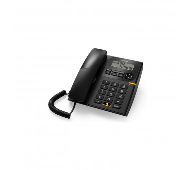 Teléfono Fijo Con Cable Alcatel T78 Negro