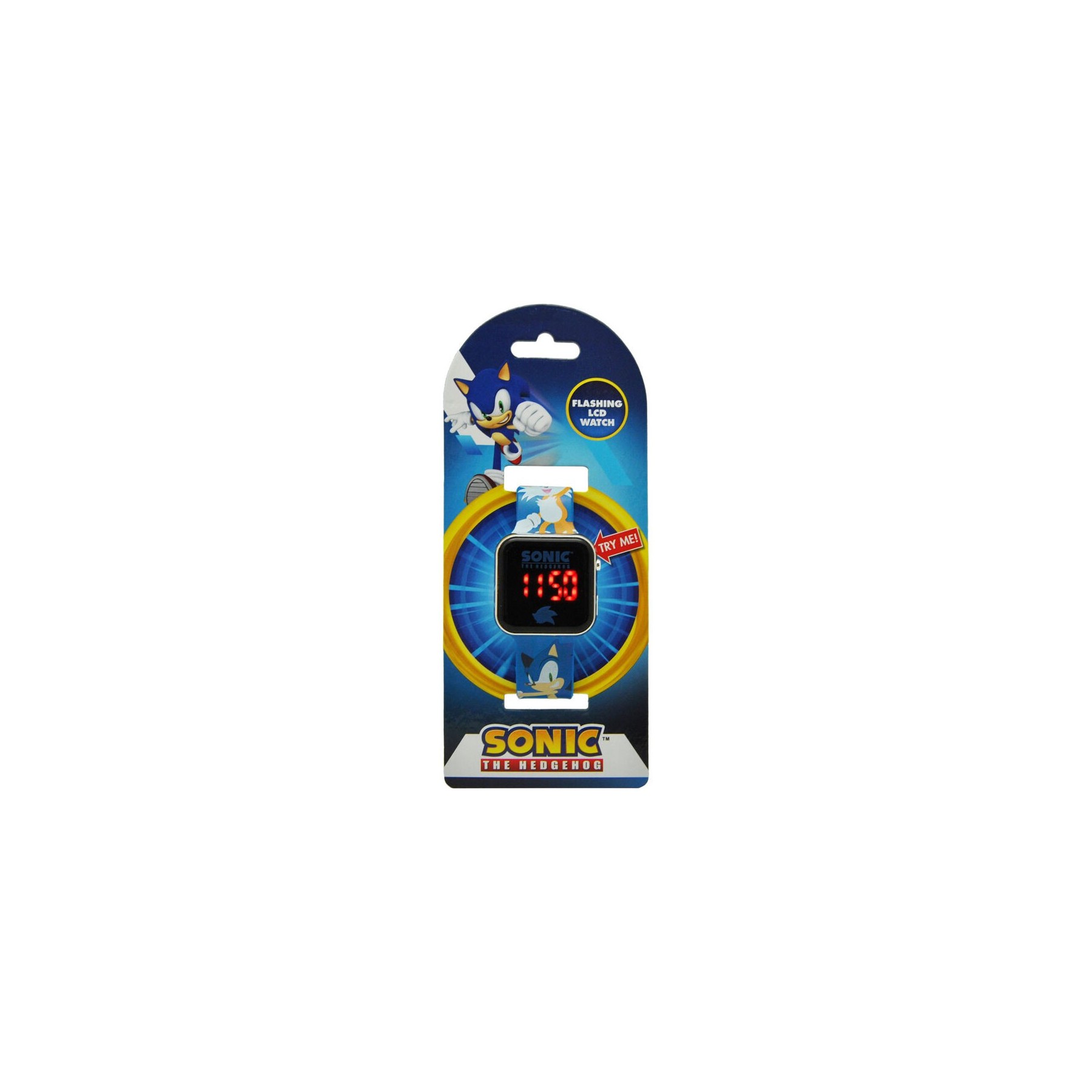 Reloj Sonic The Hedgehog Led