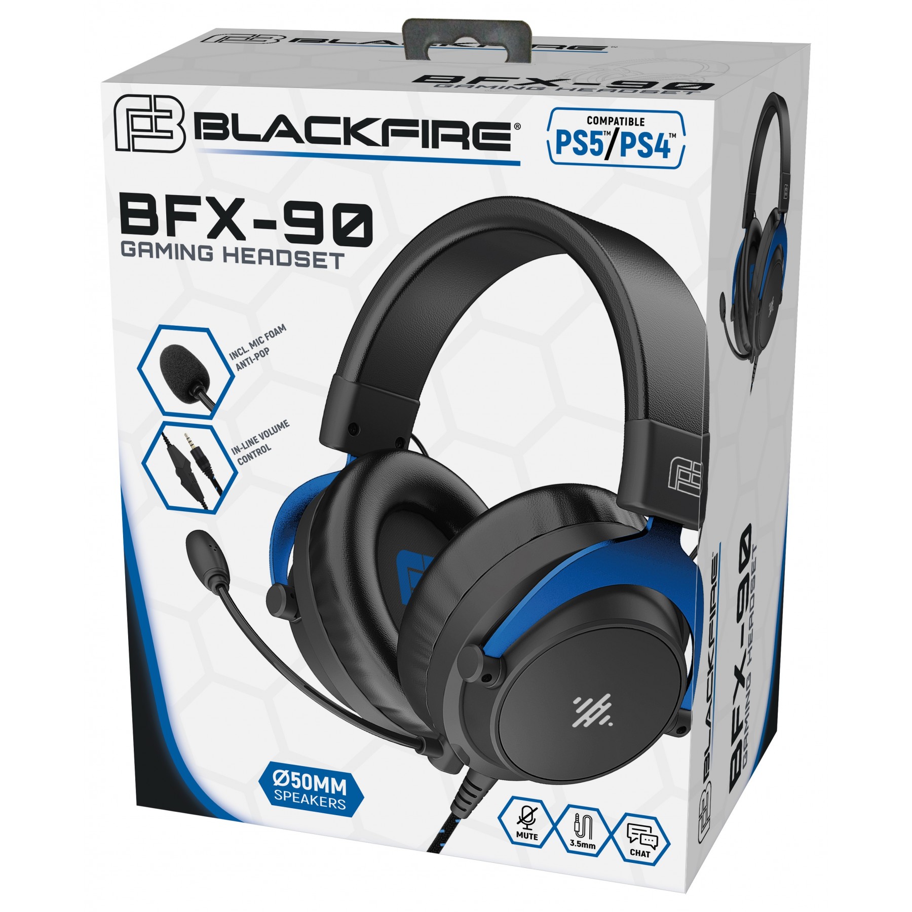 Auricular Gaming Headset Blackfire BFX-90