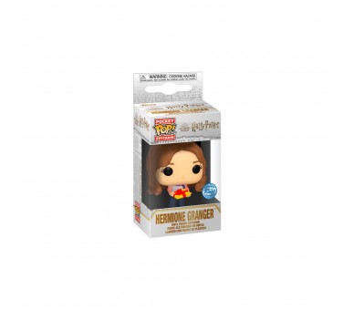 Llavero Pocket Pop Harry Potter Holiday Hermione Exclusive