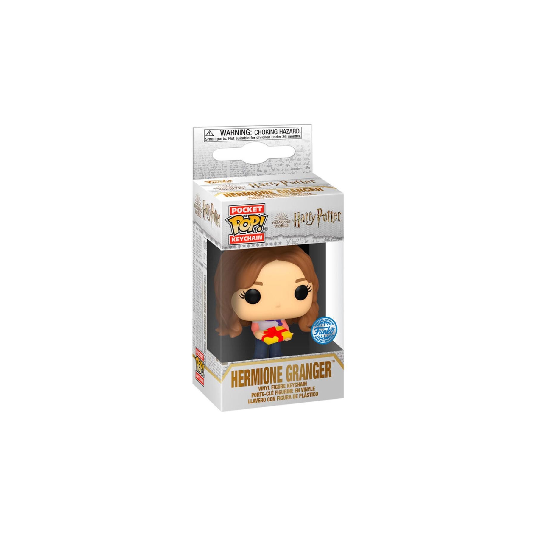 Llavero Pocket Pop Harry Potter Holiday Hermione Exclusive