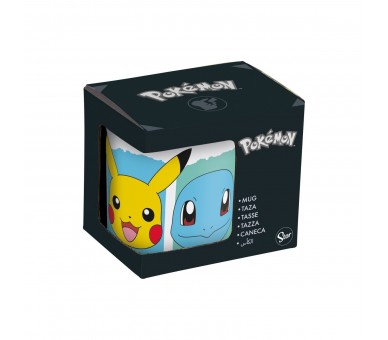 Taza Ceramica 325 Ml Face Partners Pokémon