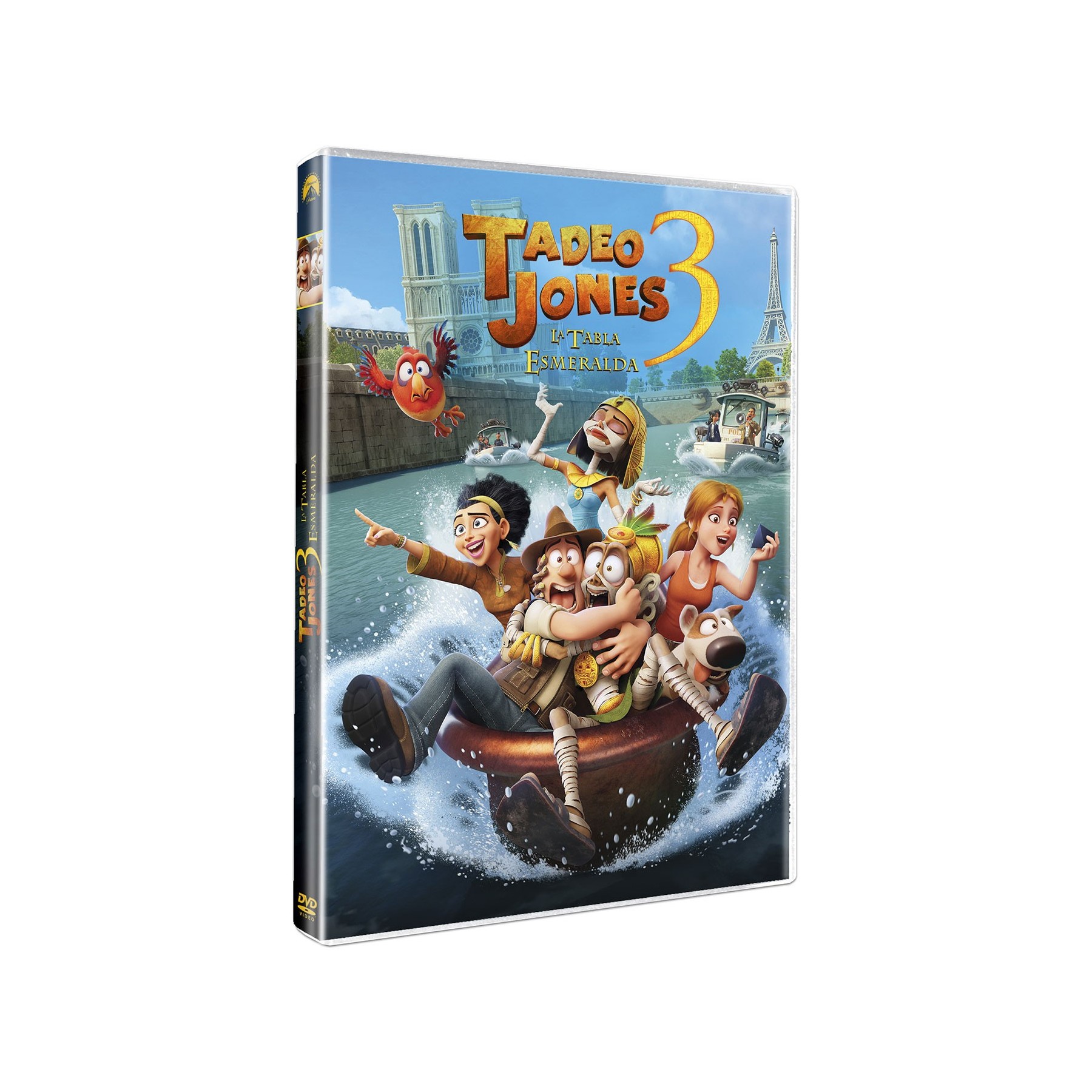Tadeo Jones 3: La Tabla Esmeralda - Dv Param Dvd Vta