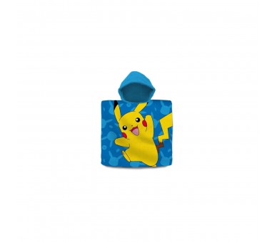 Poncho Toalla Pokemon Algodon