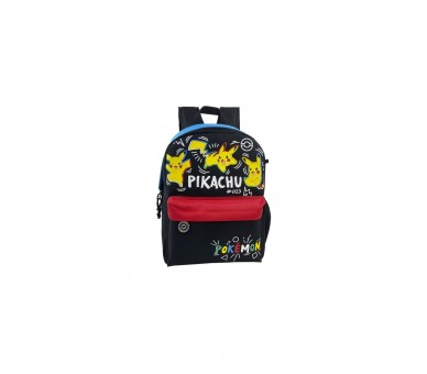 Mochila Pikachu Pokemon 40Cm Adaptable