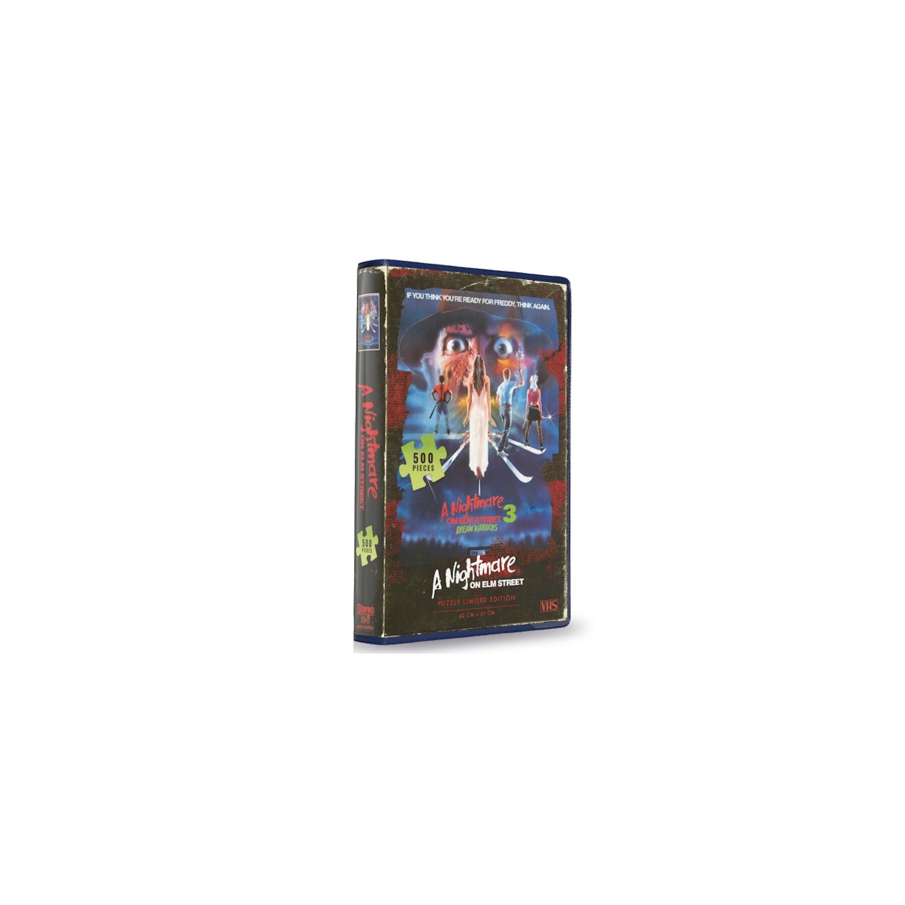 Puzzle 500 Piezas Vhs Pesadilla Elm Street Edición Limitada.