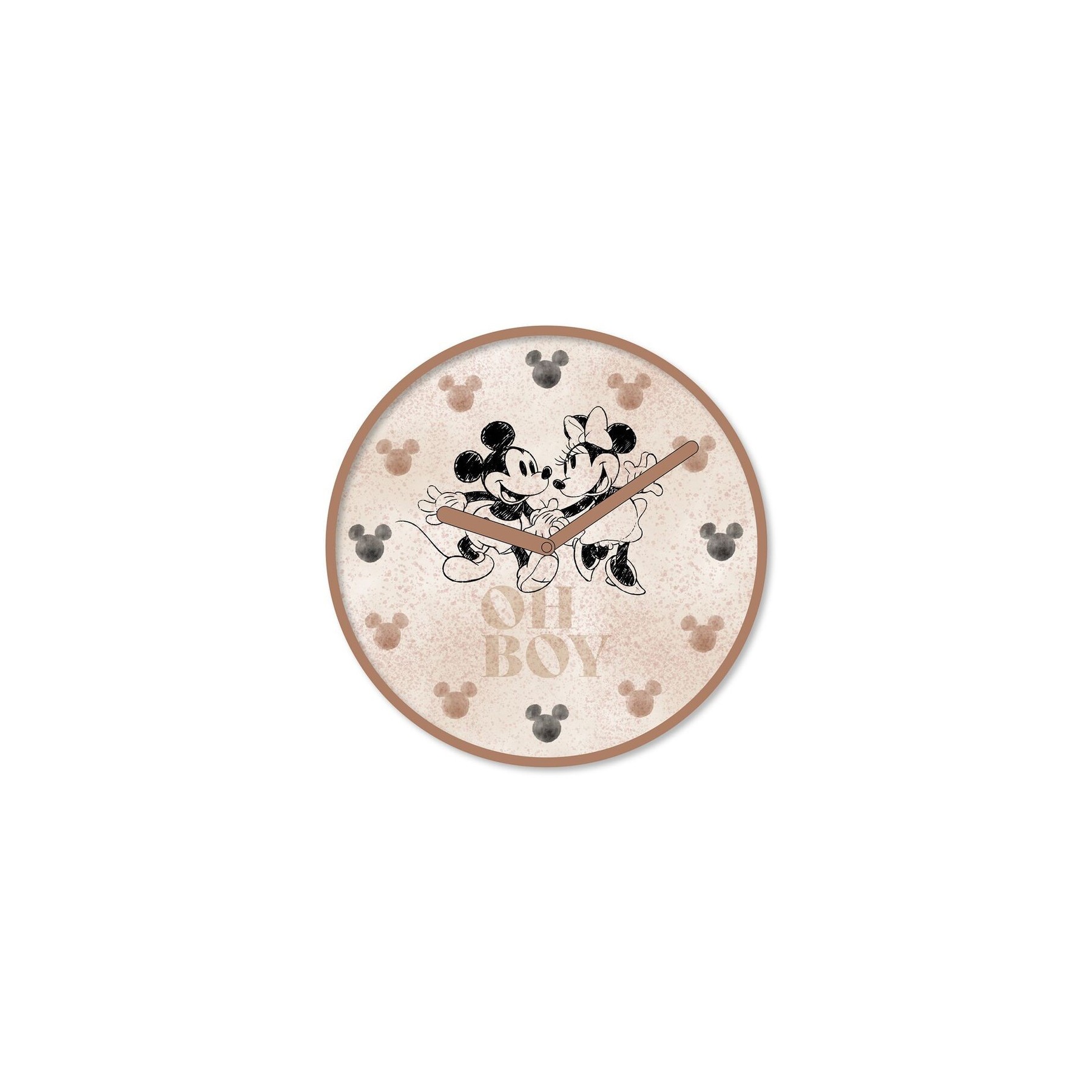 Reloj De Pared Disney Micke & Minnie Blush