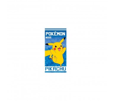 Toalla Pikachu Pokemon Algodon
