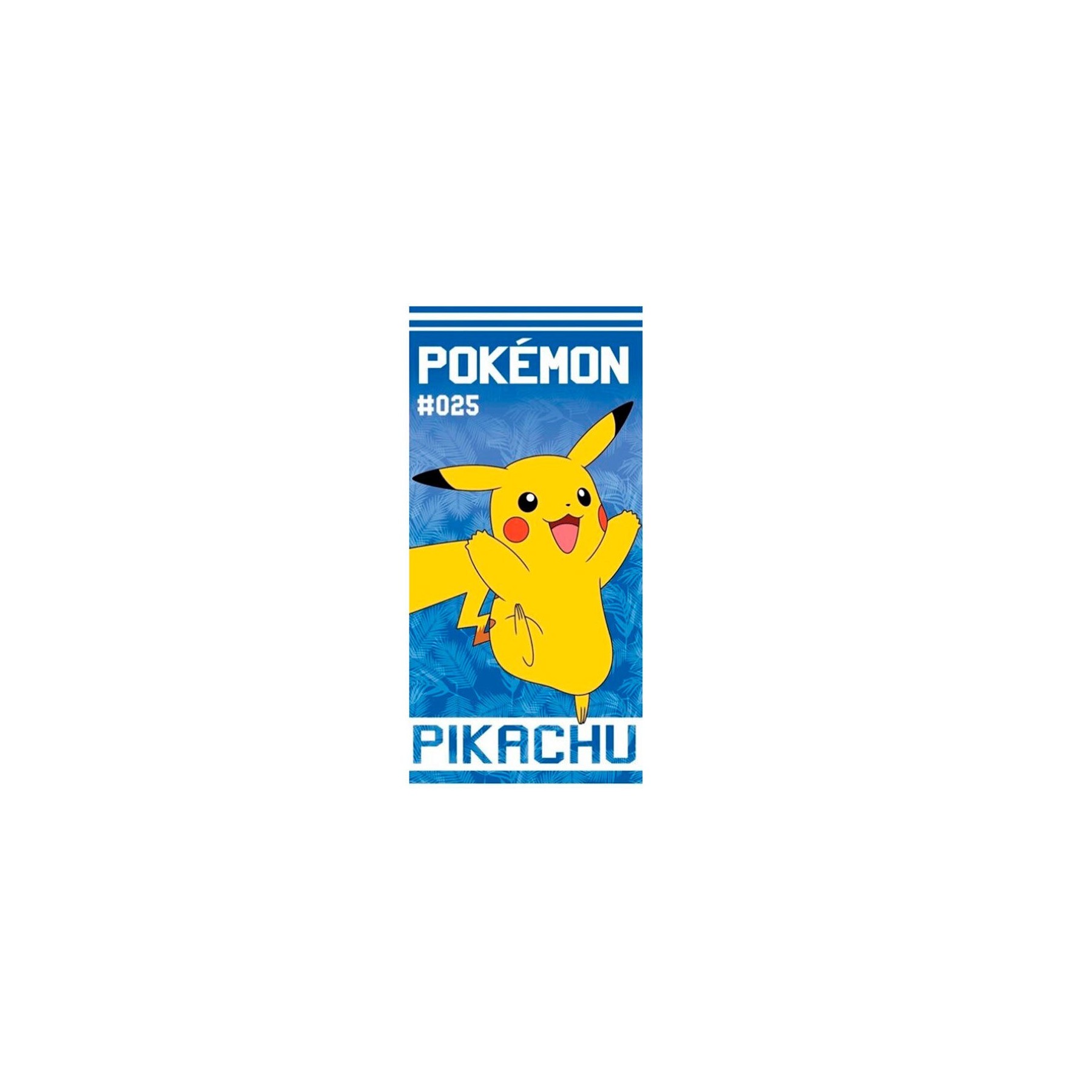 Toalla Pikachu Pokemon Algodon