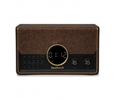 Radio Vintage Kooltech House Marron Bluetooth - Radio - Usb