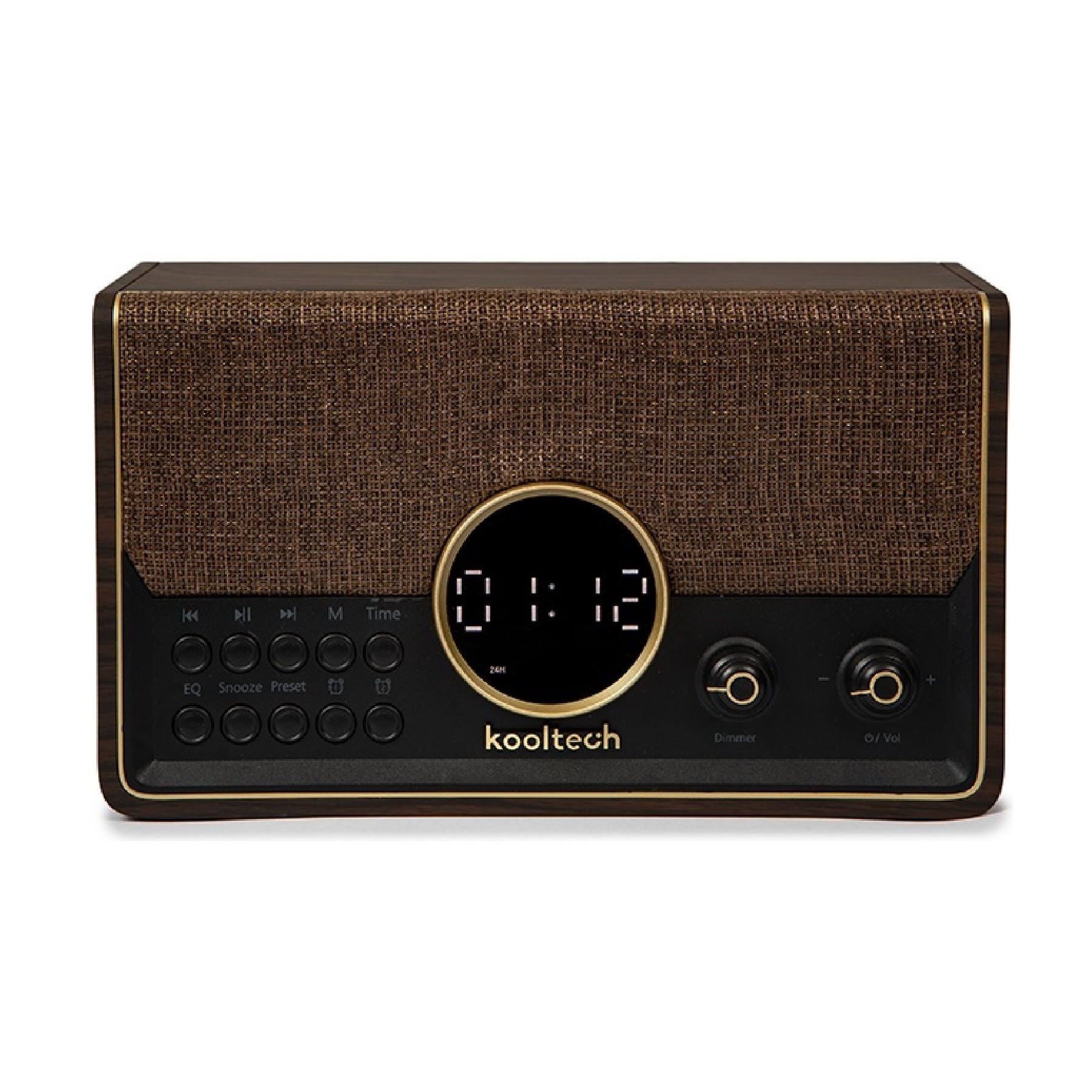 Radio Vintage Kooltech House Marron Bluetooth - Radio - Usb
