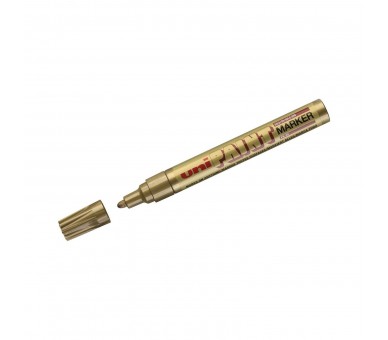 Uniball Marcador Permanente Paint Marker Px-20(L) Oro