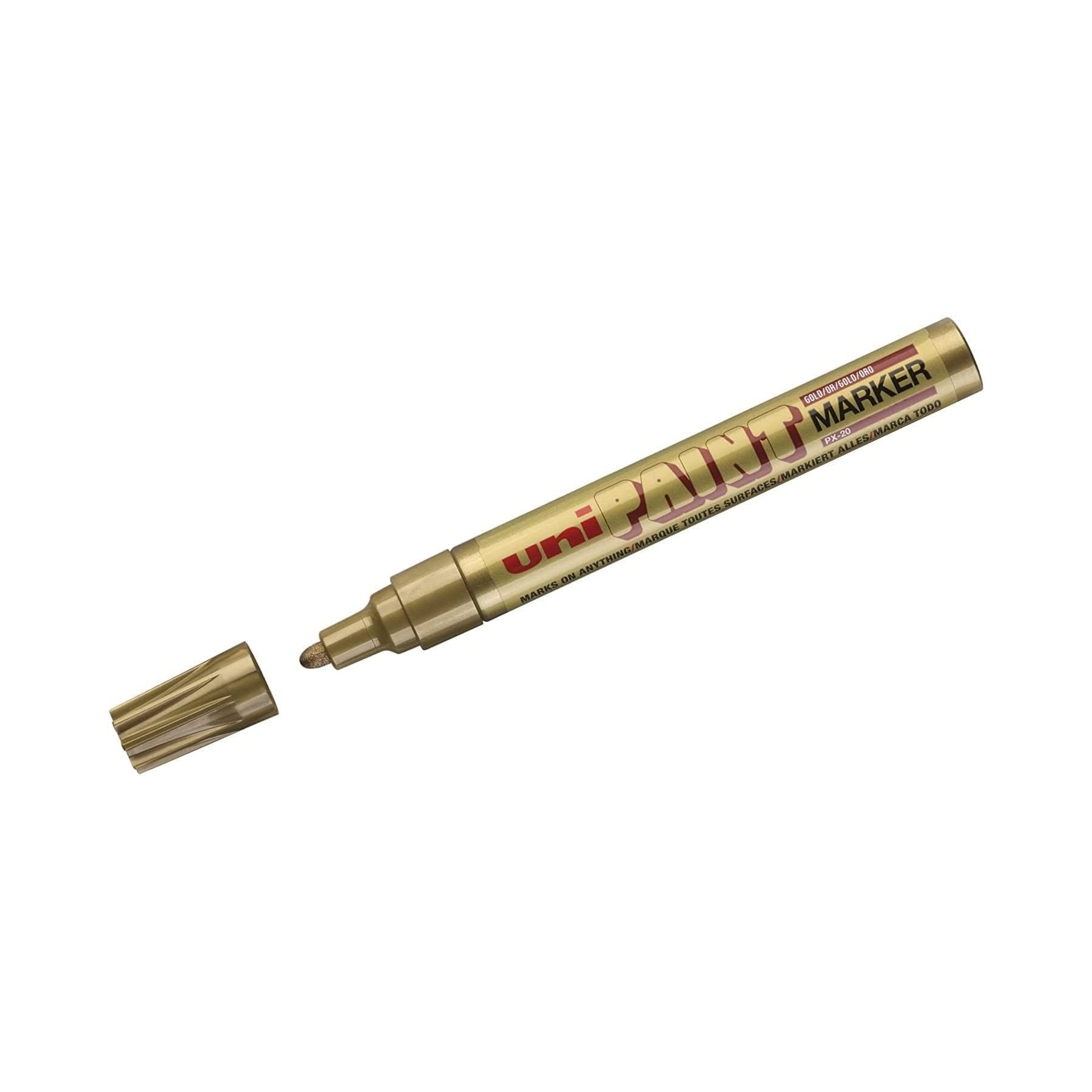 Uniball Marcador Permanente Paint Marker Px-20(L) Oro
