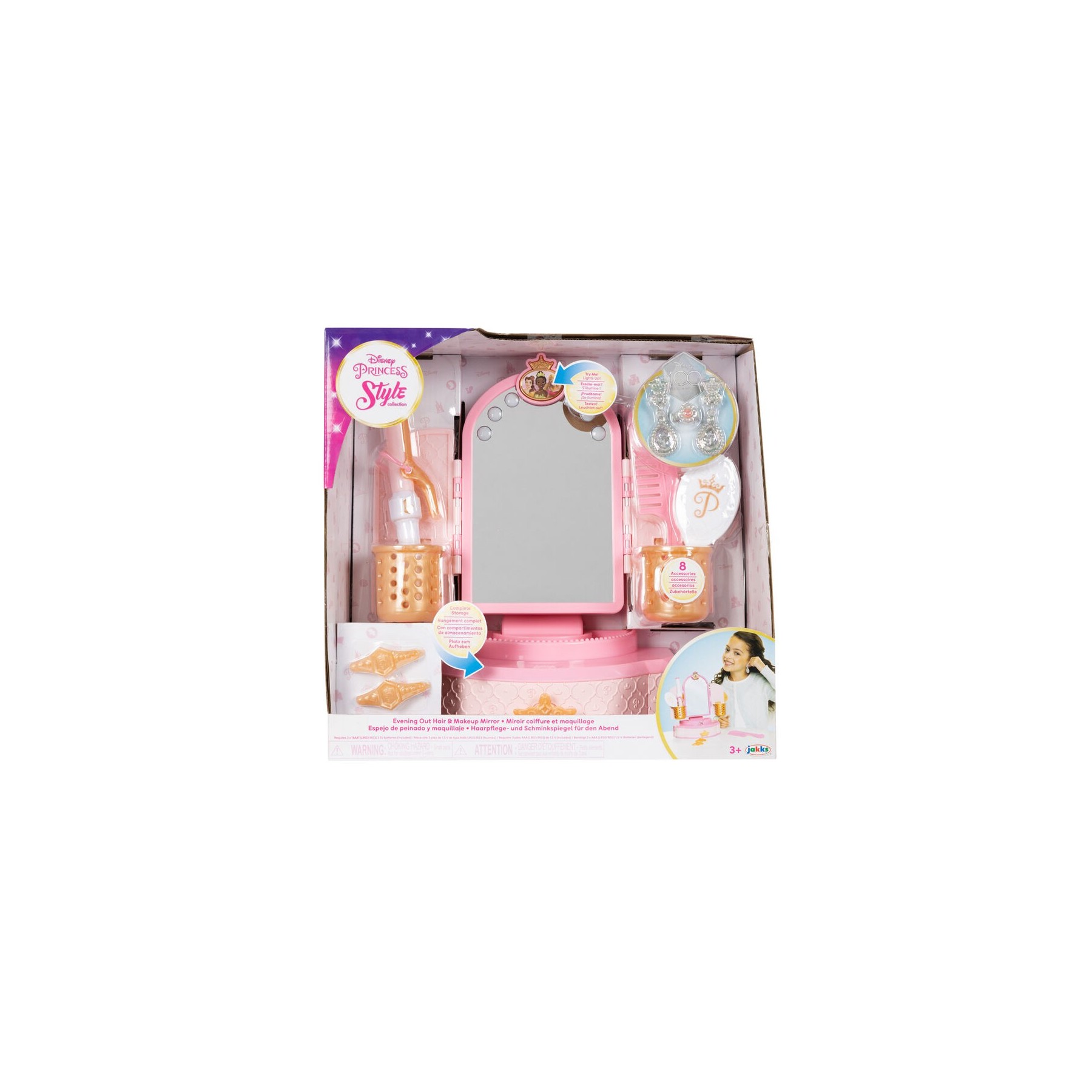 Espejo De Maquillaje Princesas Disney