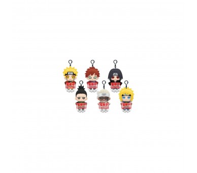 Expositor 18 Peluches Tomonui Series 2 Naruto Shippuden 15Cm