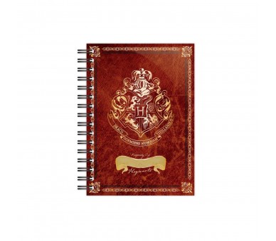 Cuaderno A5 Hogwarts Harry Potter