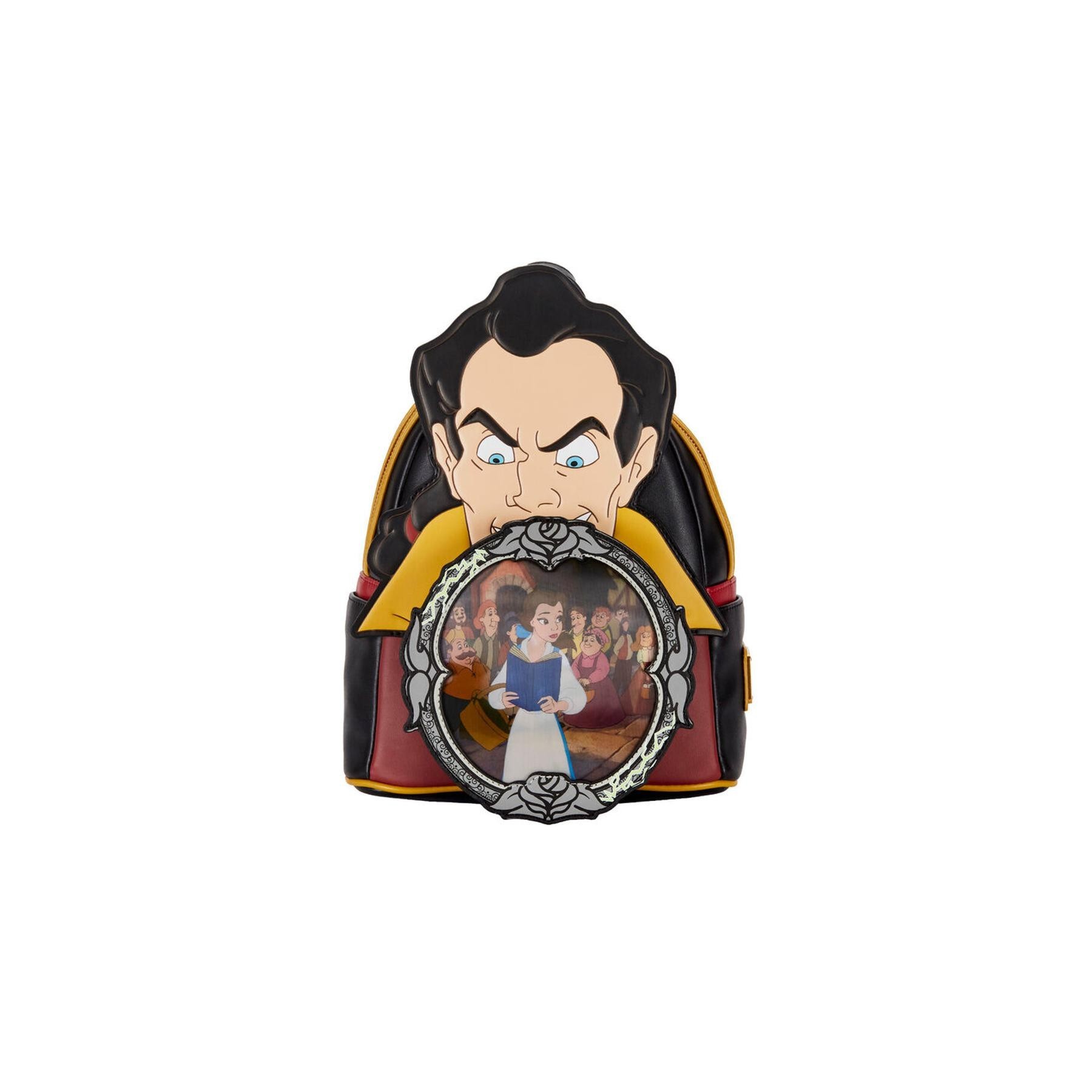 Mochila Villanos Escena Gaston La Bella Y La Bestia Disney L