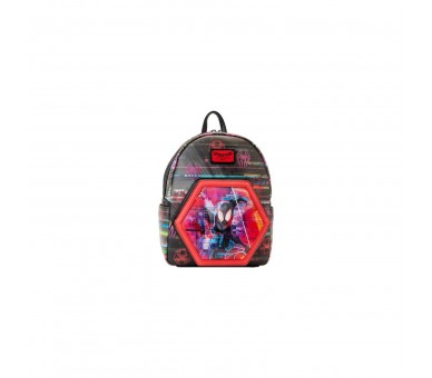 Mochila Lenticular Cruzando El Multiverso Spiderman Marvel L