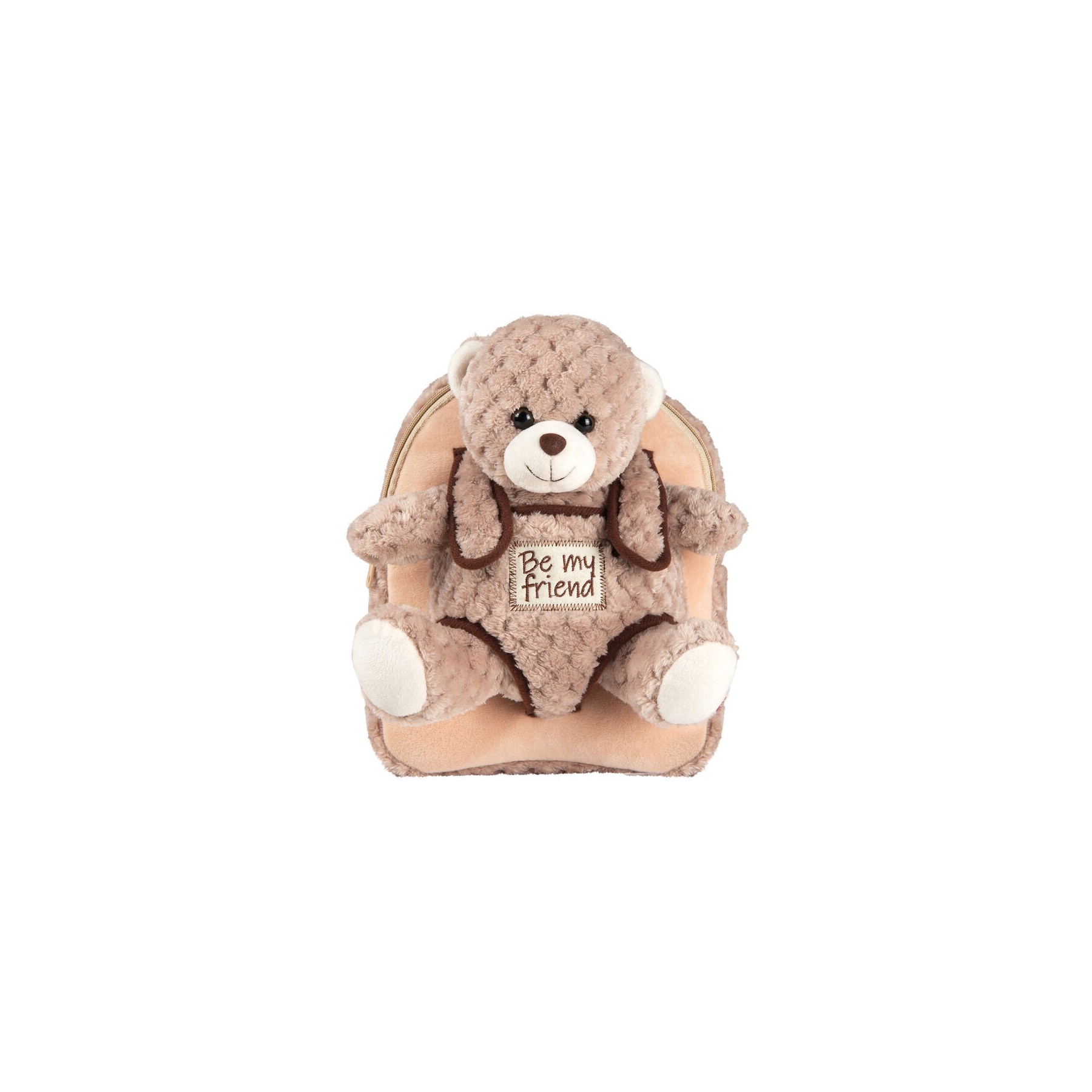 Mochila + Peluche Oso Milly 26Cm