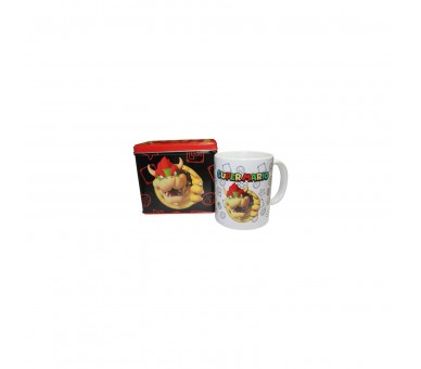 Hucha + Taza Bowser Super Mario Bros Nintendo