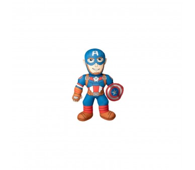Peluche Capitan America Marvel 38Cm Sonido