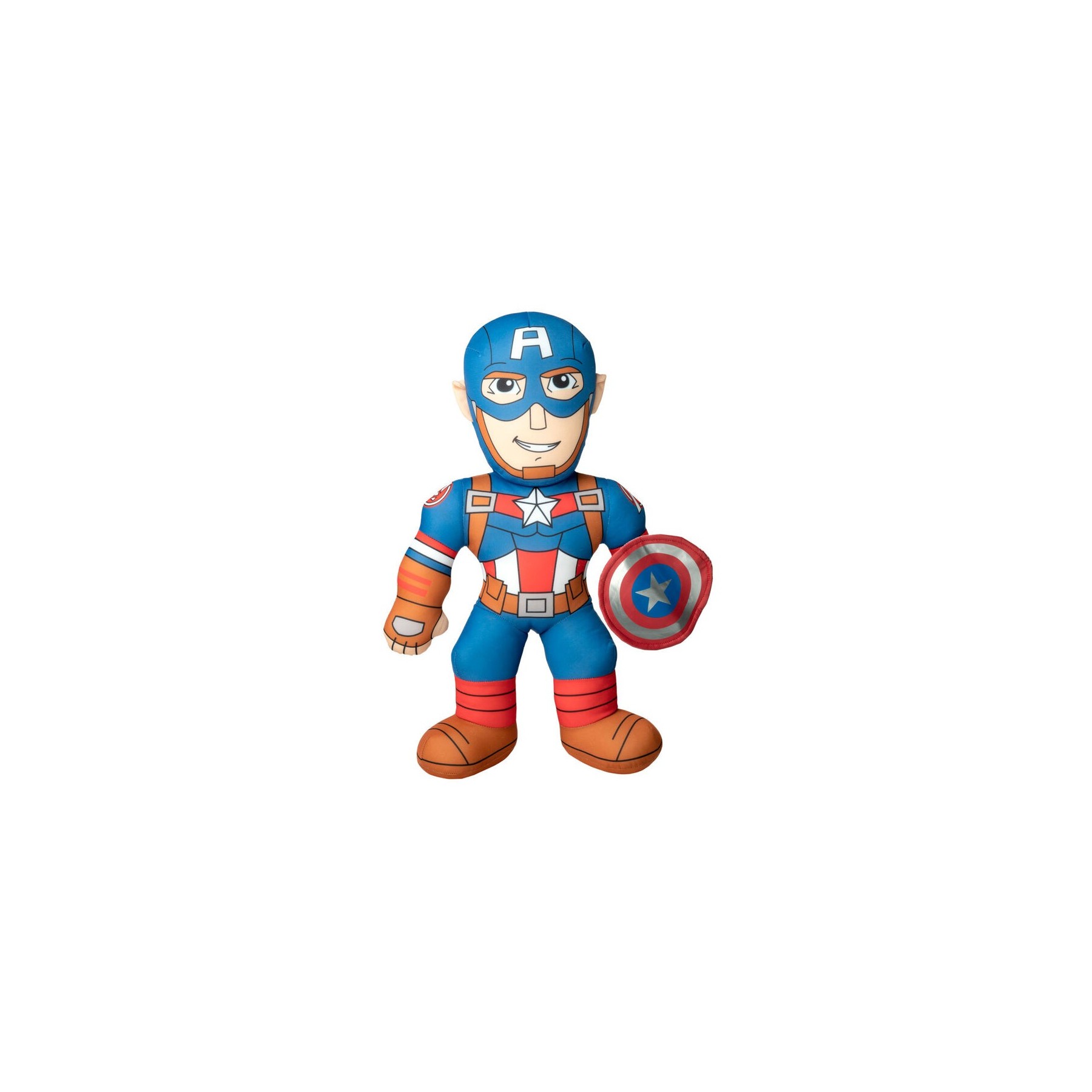Peluche Capitan America Marvel 38Cm Sonido