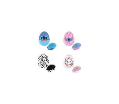 Cepillo Pelo Surtido Desenredante Disney 4 Unidades