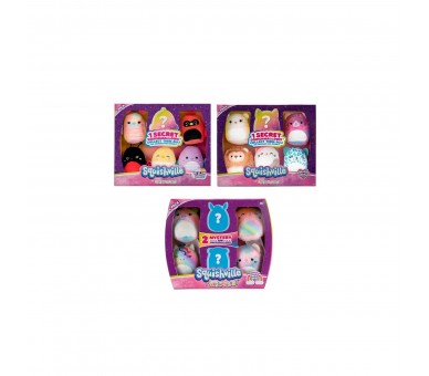 Set Peluches Squishmallows 5Cm Surtido 4 Unidades