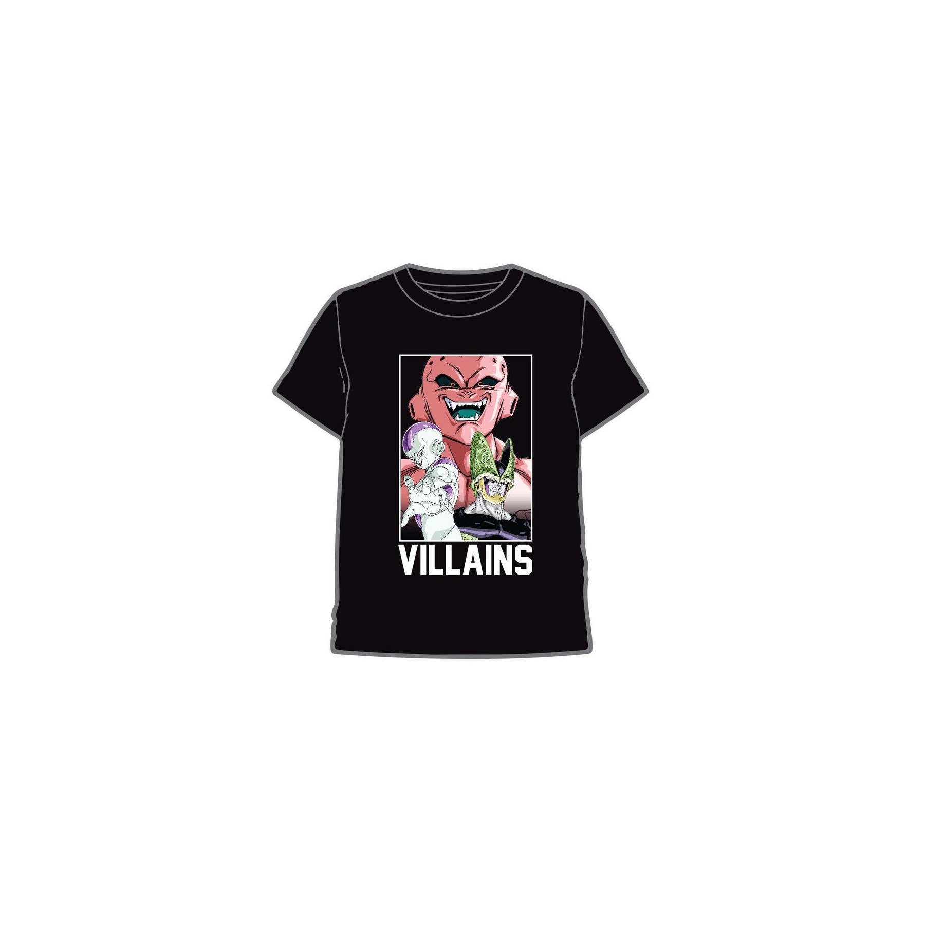 Camiseta Villanos Dragon Ball Z Adulto