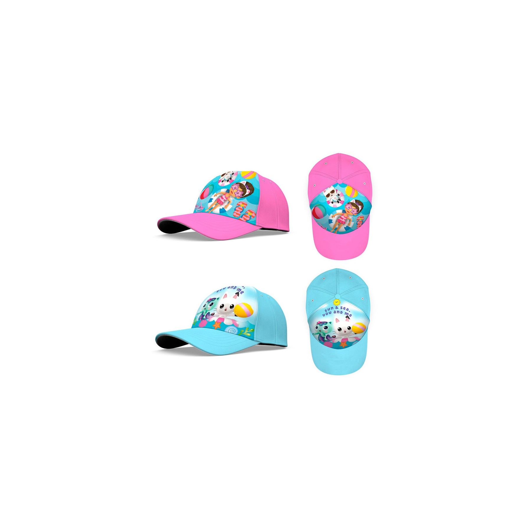 Gorra La Casa De Muñecas De Gabby Polyester Surtido 8 Unidad