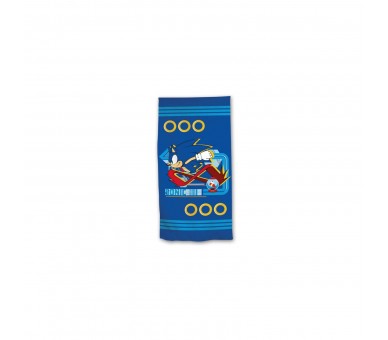 Toalla Sonic The Hedgehog Microfibra