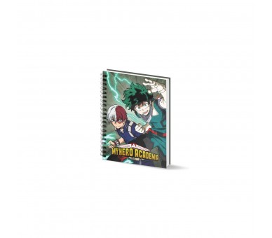 Cuaderno A4 Battle My Hero Academia