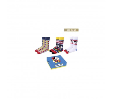 Set 3 Calcetines Mickey Disney