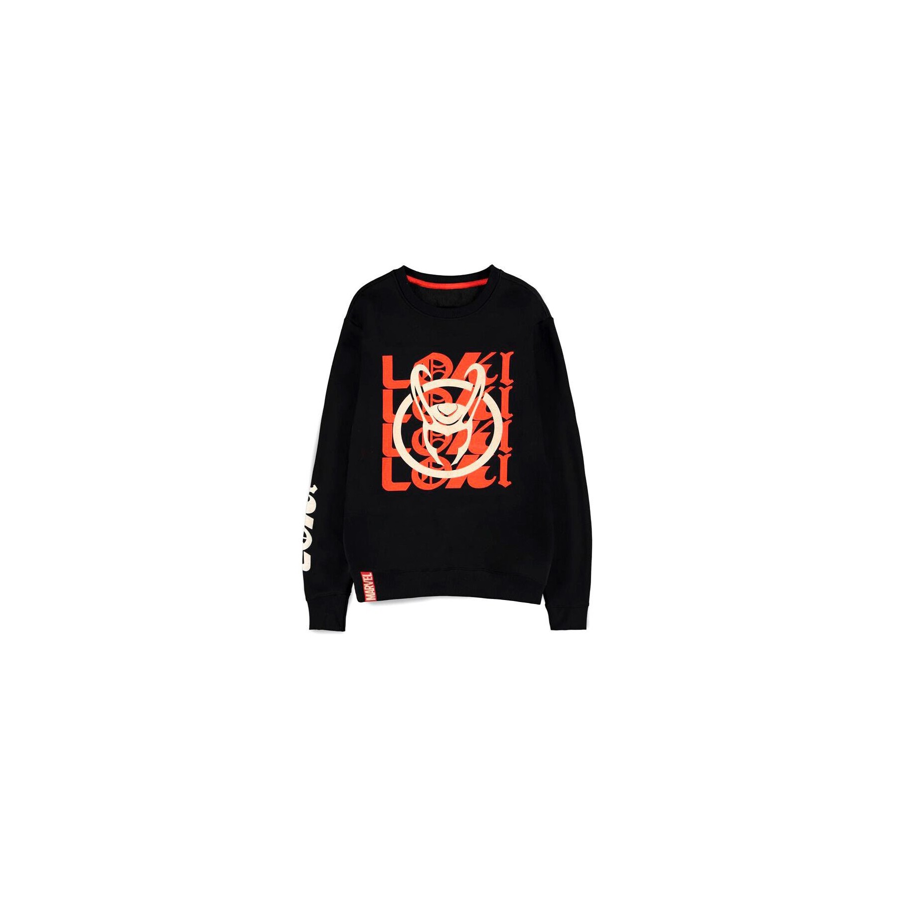 Sudadera Logo Text Loki Marvel