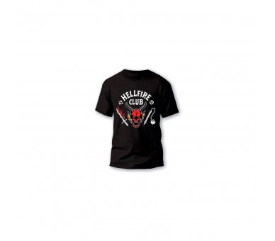 Camiseta Hellfire Club Stranger Things Adulto 10 Unidades