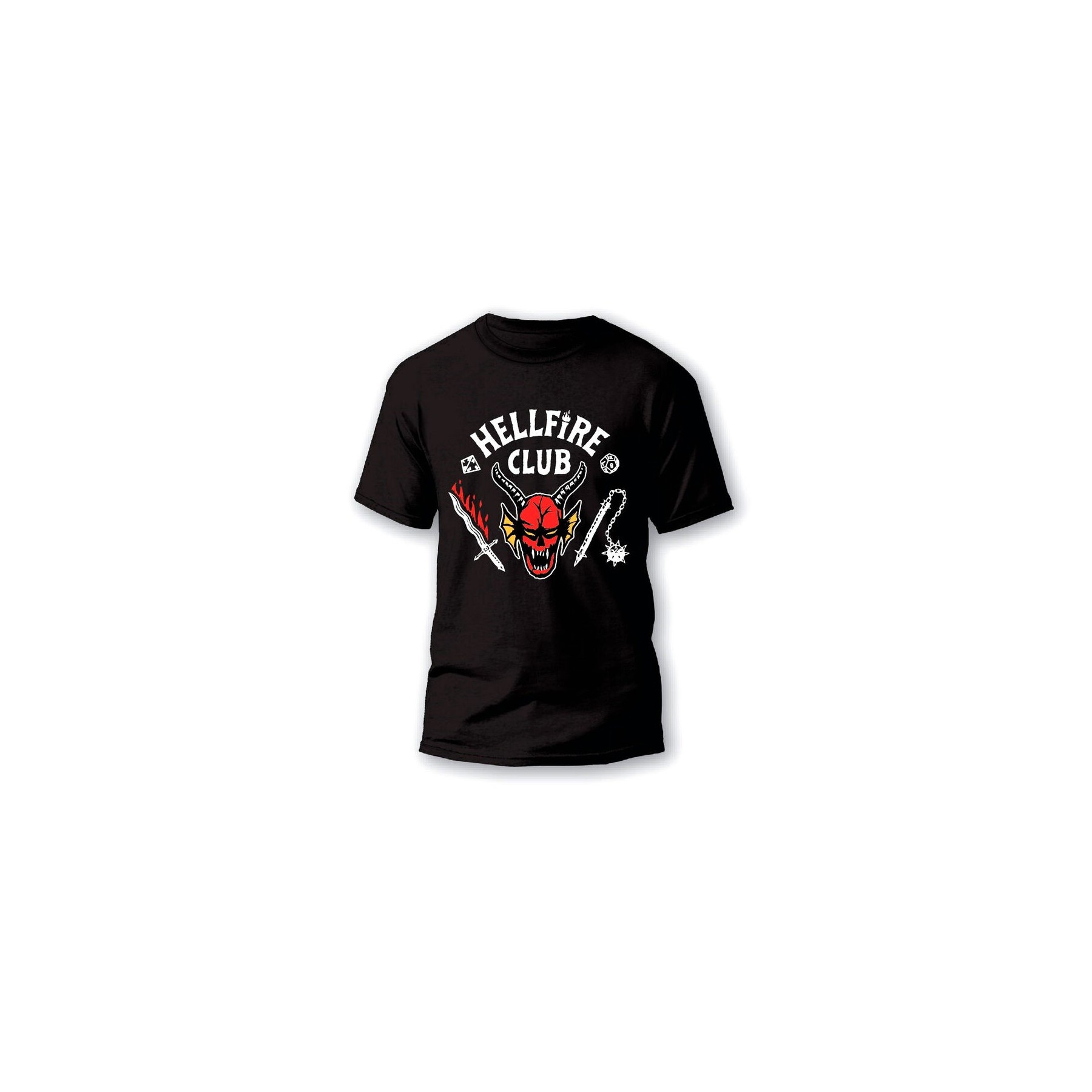 Camiseta Hellfire Club Stranger Things Adulto 10 Unidades