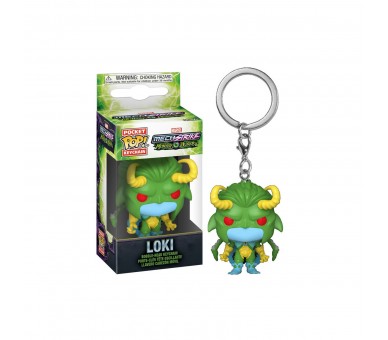 Llavero Pocket Pop Marvel Monster Hunters Loki