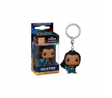 Llavero Pocket Pop Marvel Hor Love And Thunder Valkyrie