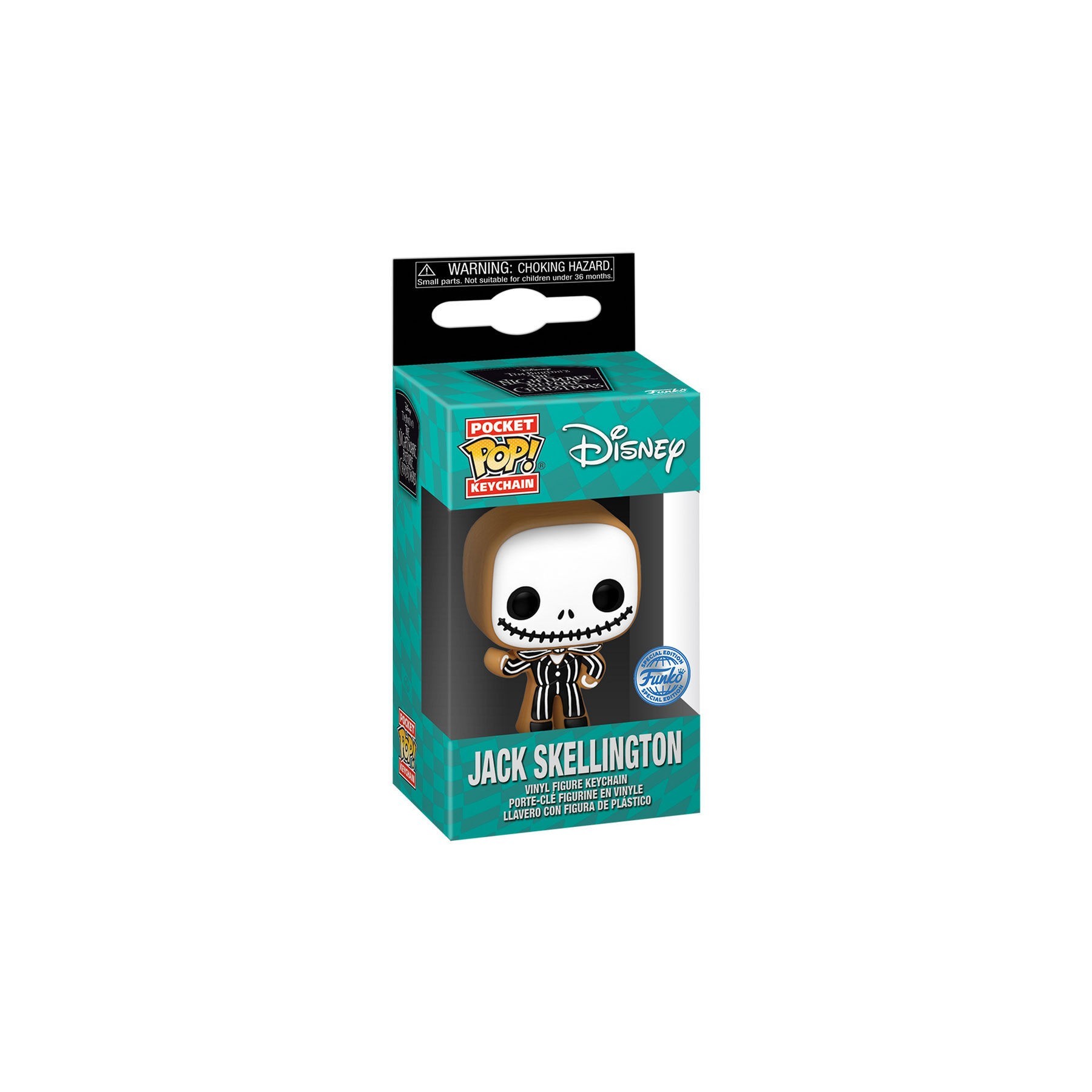 Llavero Pocket Pop Disney Pesadilla Antes De Navidad Jack Sk