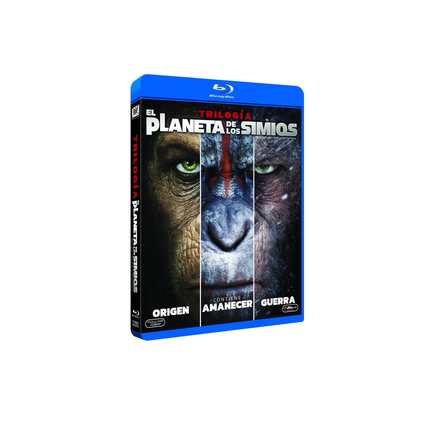 Trilogía Planeta De Los Simios Br