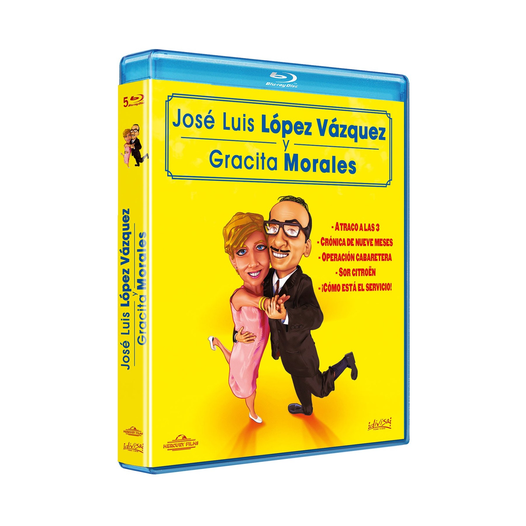 José Luis López Vázquez - Gracita Morales (Pack) - Bd Br