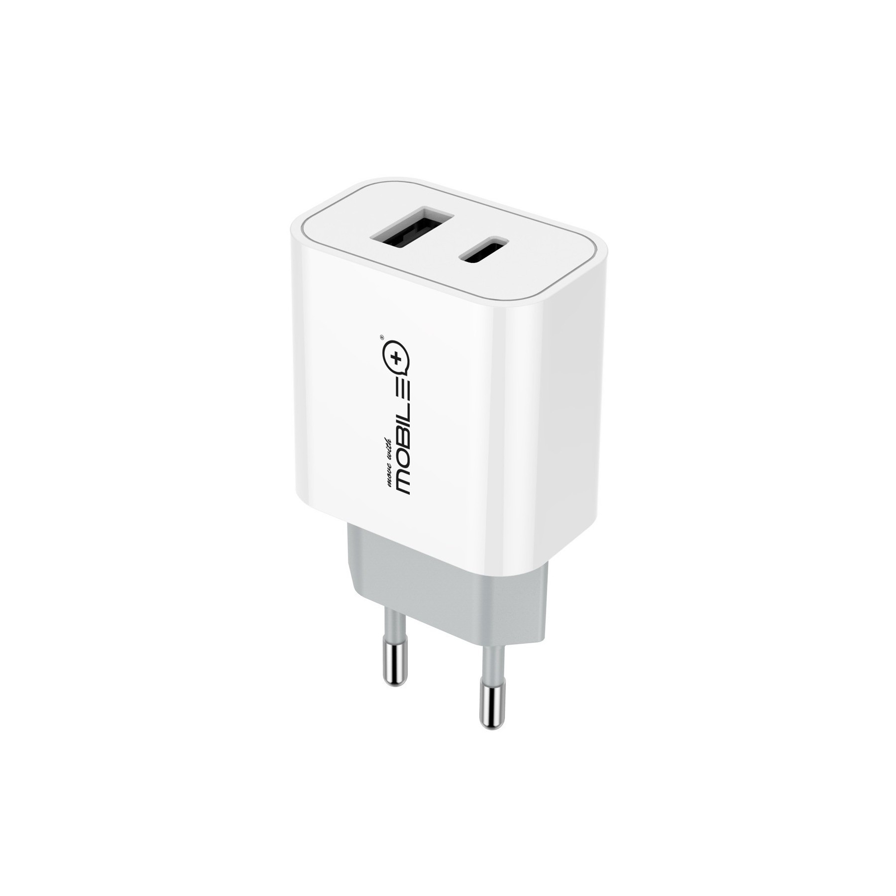 Cargador Mobile+ Mb 1030 Usb Tipo C Qc+Pd20W