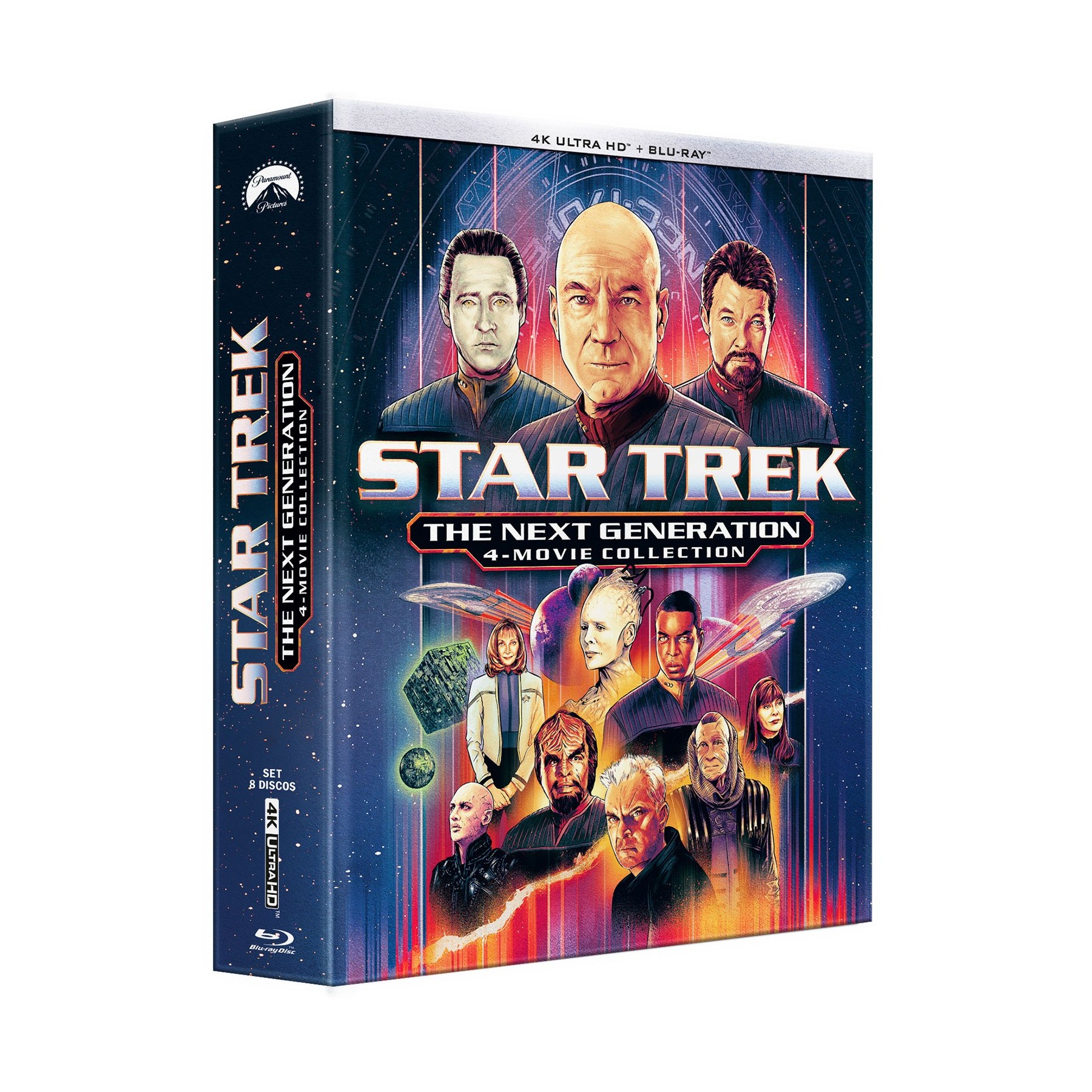 Star Trek - The Next Generation (4 Movie Collection 4K Uhd)